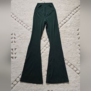 Aerie Dark Green Flared Leggings